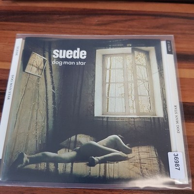 SUEDE dog man star VG/VG+ (CD Album, Heavy, Nude)