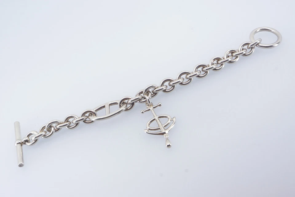 Pulsera Hermes - Chaine d'Ancre Anchor Charm - Grande - Juego completo Foto 4 de 4