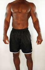 MEN'S SATIN SOCCER SHORTS ADIDAS SIZE L