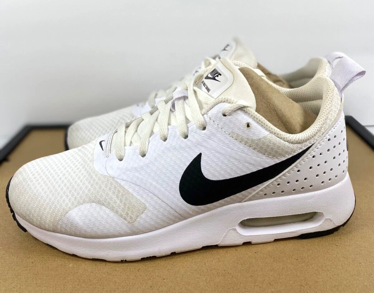 Nike Air Max Tavas Women&#039;s Size 7 White white Nylon Lace Up Running eBay