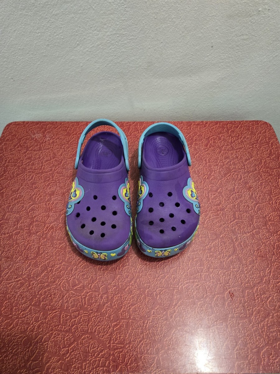 Butterfly Clogs Crocs Butterfly Light Up Crocs Kids Butterfly