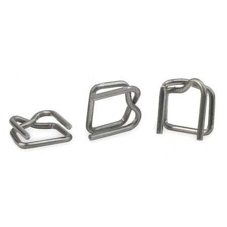 Zoro Select 2Cxp1 Strapping Buckle,1/2 In.,Pk1000 - Bild 1 von 1