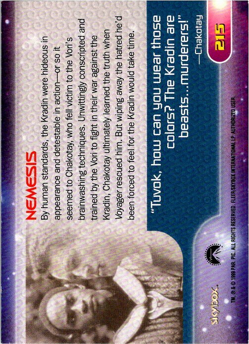 1999 Skybox Star Trek Voyager Closer To Home - PICK / CHOOSE YOUR CARDS - Picture 67 of 157