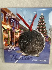 NIP Wendell August Forge an American Christmas 2021 Metal Handcrafted Ornament