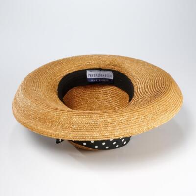 Peter Beaton Nantucket Straw Hat OS Peter Beaton Westmoor Hat, Small Brim - Packable Straw  main image 3