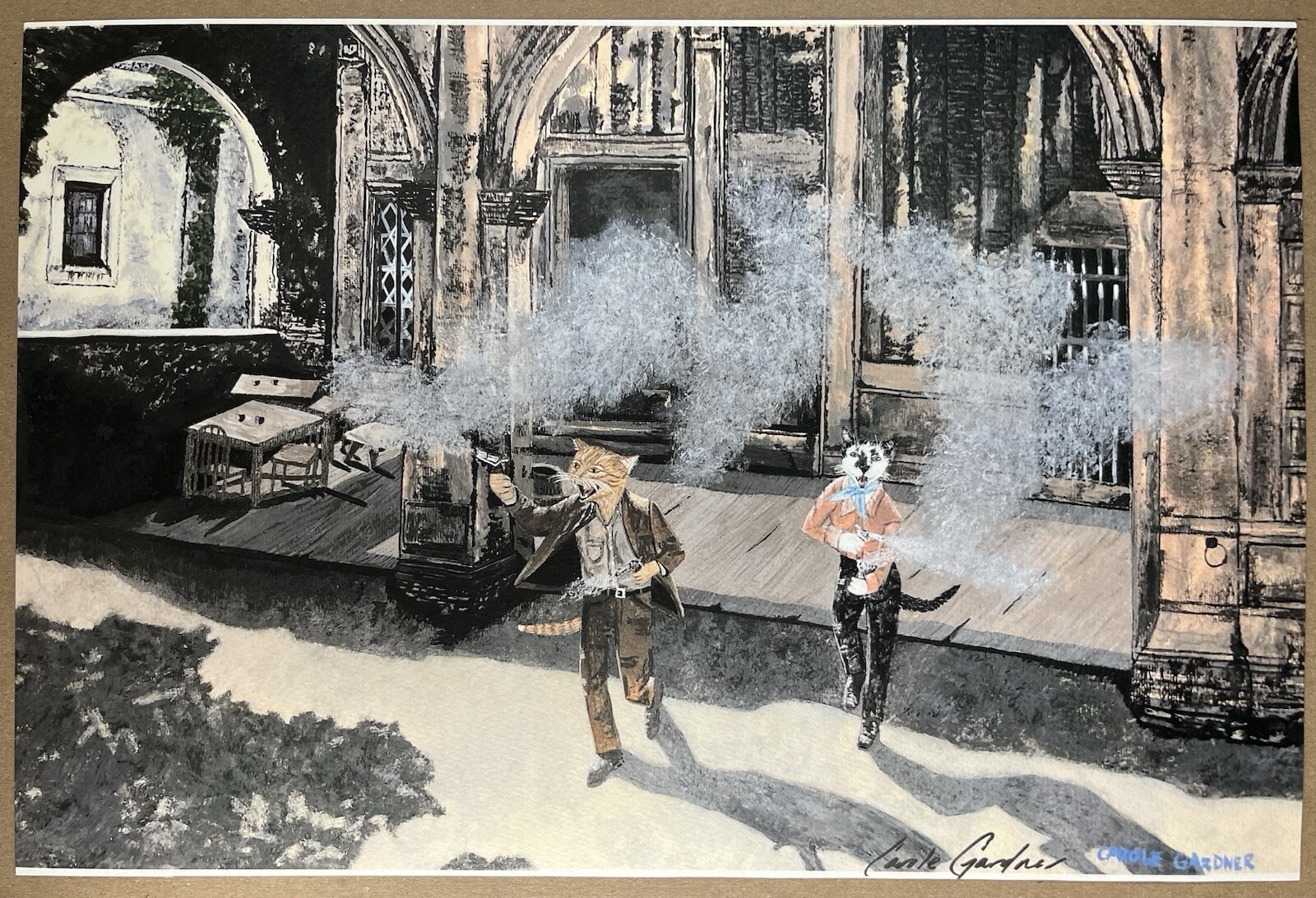 Butch Catsidy & the Sundance Kit numbered print by artist 11