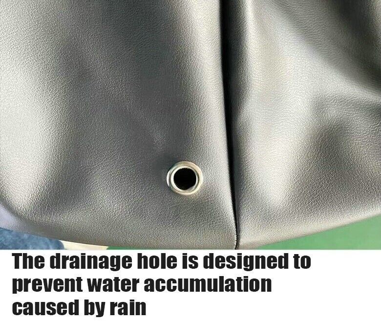 Black Spare Tyre Tire Cover Fits For 20202024 Land Rover Defender 90