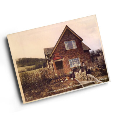 A3 DRUCK - Vintage Wales - The Post Office, Felindre (Radnor) (b)
