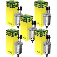 5X MANN-FILTER Kraftstofffilter Fuel Filter WK 6015