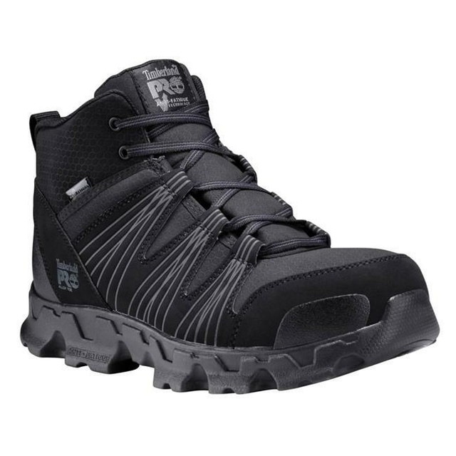 Timberland PRO MENS Powertrain Mid ESD Alloy safety Toe Work Boots