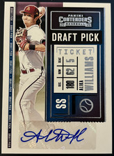 2020 Panini Contenders Draft Pick Ticket Autographs 2 #13 Alika Williams