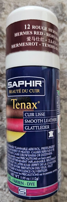 Tenax Leder Färbemittel 400 ml Spray, Farbton hermes red Nr. 12 von Saphir