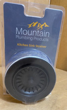 MOUNTAIN PLUMBING DISPOSER COLLAR STOPPER STRAINER PVD OIL RUBBED BRONZE