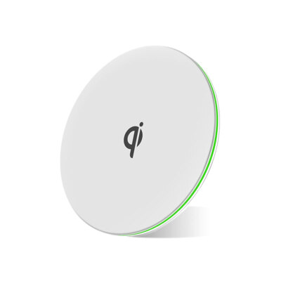 Wireless Charger 15W Qi Charging - Wireless Charging Pad Qi Fast Charger - Weiß