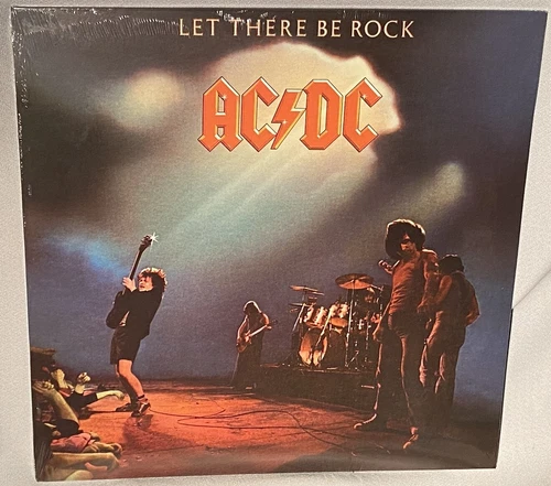 LP AC/DC Let There Be Rock (Vinyl, Columbia, 2003) NEW MINT SEALED