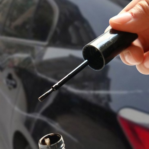 Black Touch Up Paint Pen For Cars - Professional DIY Scratch & Chip Repair Kit