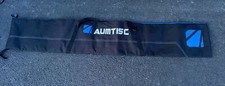 AUMTISC Single Ski Bag Travel Padded to Transport Skis Gear Pocket with Adjustab