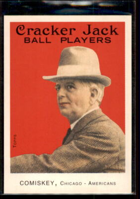 2004 Topps Cracker Jack Charles Comiskey #23 Chicago White Sox