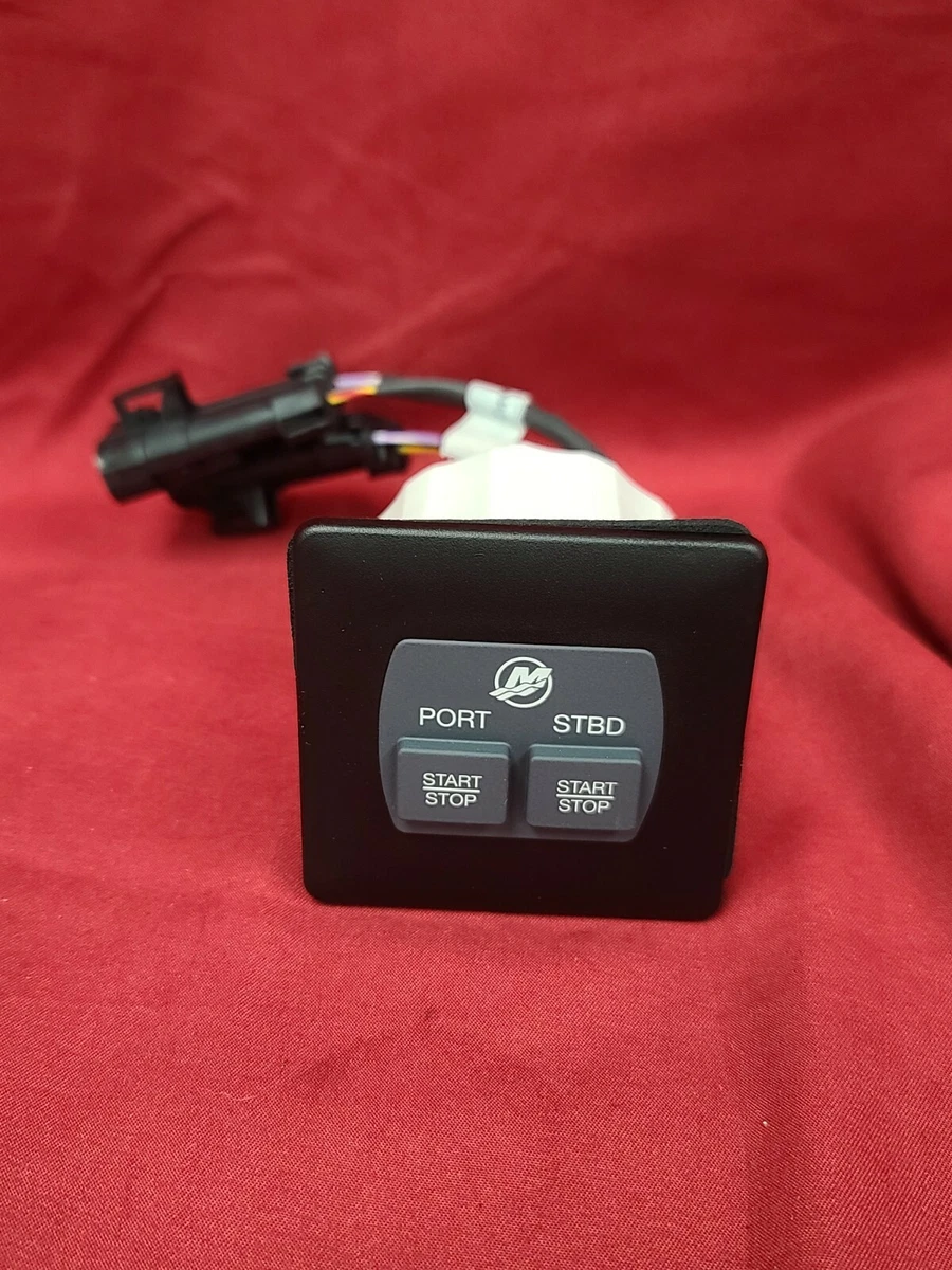 New Mercury OEM Dual Engine Start/Stop Pad - Part # 8M0117137 | eBay