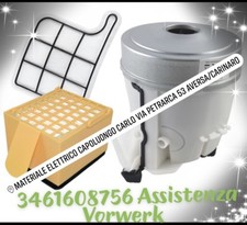 MOTORE FOLLETTO VK 135 VK 136 900WATT CERTIFICATO + FILTRO HEPA +TELA FILTRI