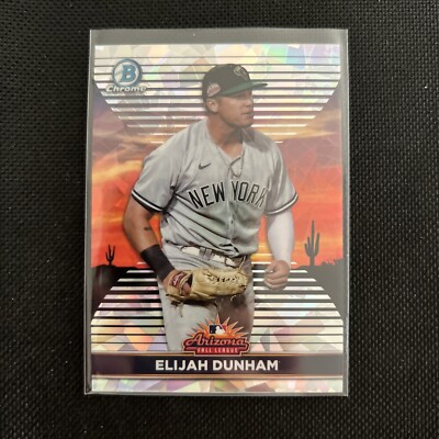 Fall Dunham Ign 2022 Bowman Chrome AFL Fall Stars Atomic #AFLS-4 Elijah Dunham /150 | eBay