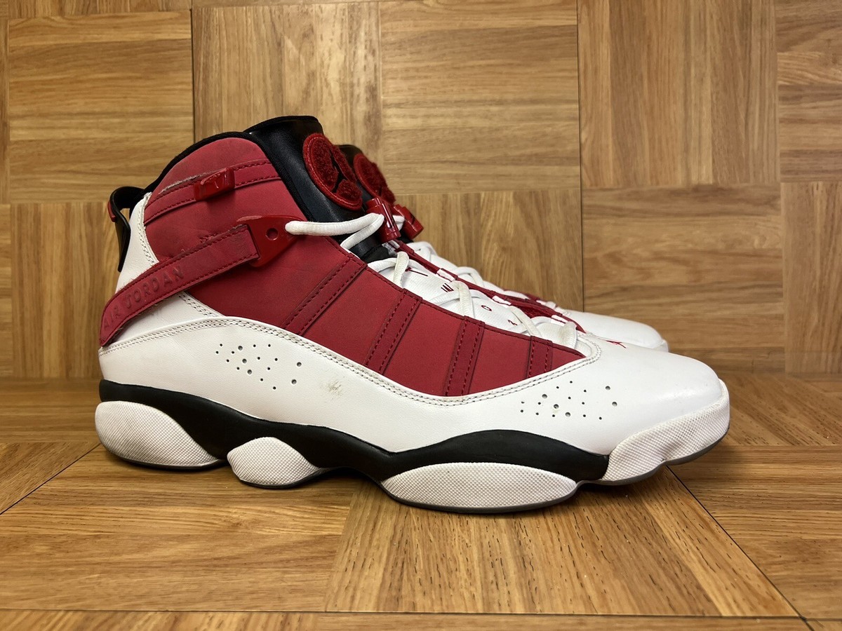 RARE? Size 13 - Nike Air Jordan 6 Rings White Carmine Men
