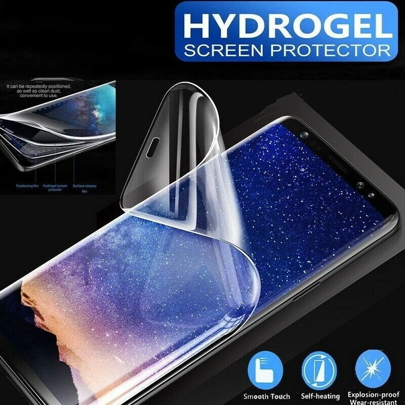 Lot 50x 20x 10x For Google Pixel 5 4A 4 XL 3A Full Hydrogel TPU Screen Protector - Image 3 of 4