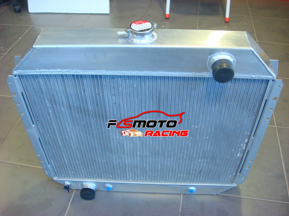 Aluminum Radiator for Ford F-Series F100 F150 F250 F350 Bronco Truck 1966-1979