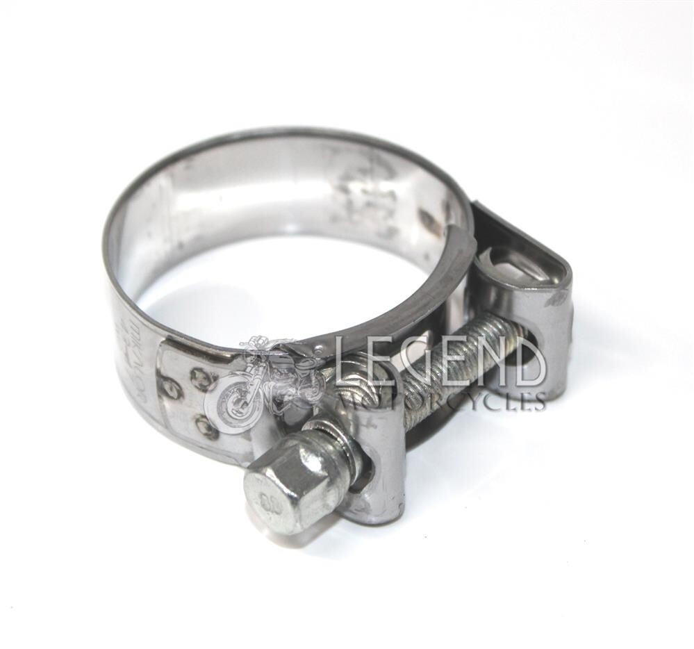 Mikalor Stainless Steel Exhaust Hose Clamp - Heavy Duty, Sizes 43mm To 47mm