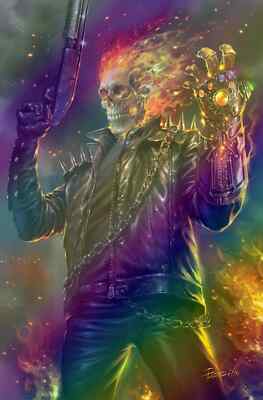 GHOST RIDER: FINAL VENGEANCE #1 (LUCIO PARRILO EXCLUSIVE FOIL VARIANT) COMIC