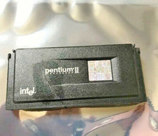 VINTAGE INTEL PENTIUM II 266MHZ SLOT 1 CPU - TESTED CORPORATE SYSTEM PULLS RM4