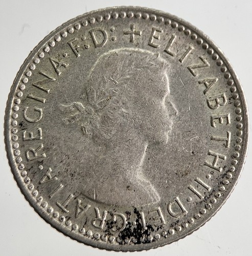 1957 Australia Sixpence Silver Coin | Fine Collectable Grade | a8329 - Picture 2 of 2