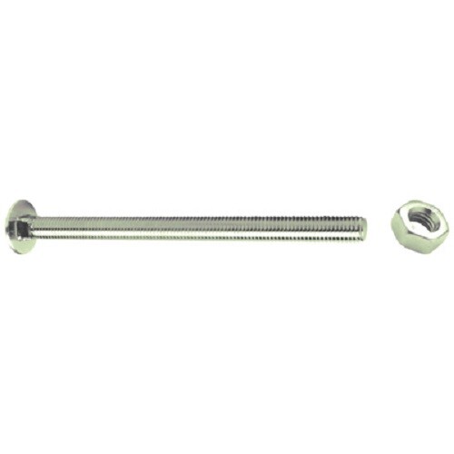 M6 Cup Square Carriage Bolt Hex Nut Timber Dome Head Coach Screw Zinc Plated - Picture 4 of 11