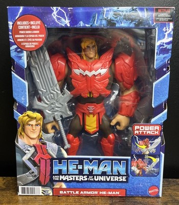 He-Man and The Masters Of The Universe Battle Armor He-Man Netflix 8'' Figure