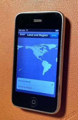 Apple iPhone 3GS, weiß/white,  16GB, Modell A1303, Smartphone, ohne Simlock