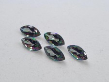 AAA+ Synthetic Mystic Topaz  Faceted Marquise...