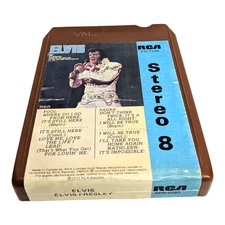 NEW PADS&SPLICE! Elvis PRESLEY Elvis B+ 8-track cartridge