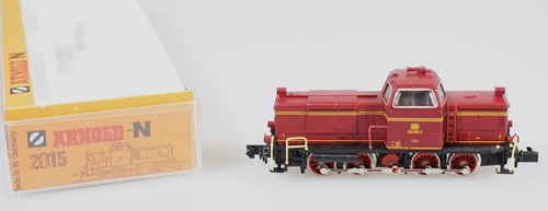 (0026) Arnold 2015 Diesellok BR 265 004-2 unbespielt in OVP | Condition: Gebraucht
