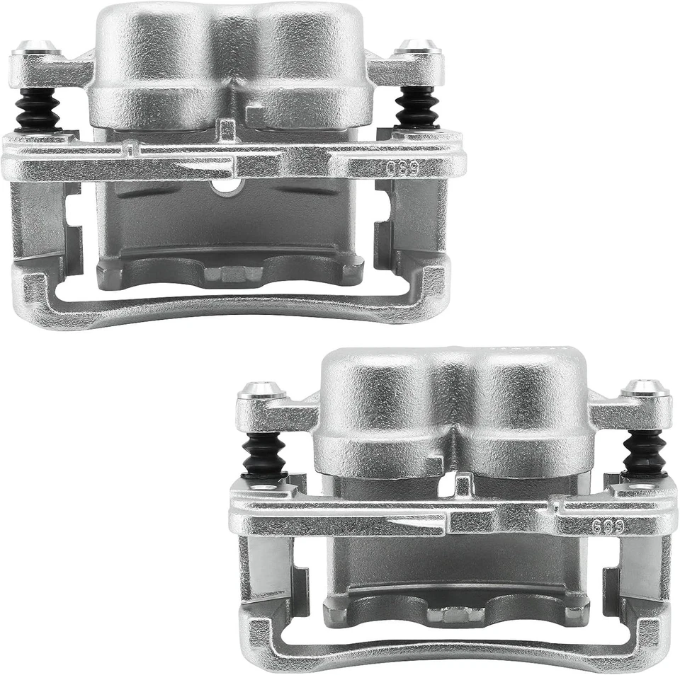 Rear Brake Calipers Replacement for Chevy Silverado GMC Sierra 2500 HD 2001-2010 - Image 2 of 4