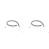2X Bosch Handbremsseil Seilzug Handbremse Links+Rechts Passend FüR CitroËN C4