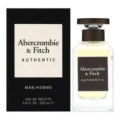 Authentic by Abercrombie & Fitch for Men 3.4oz Eau De Toilette Spray New