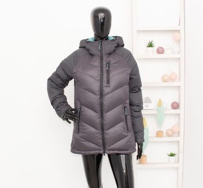 Outdoor Research Alpine Daunenjacke Kapuze 800 Puffer Pertex QuantumPro Damen S