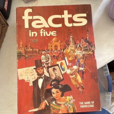 Minnesota Mining and Mfg. Co. Facts in Five Board Game Timer Knowledge 1967