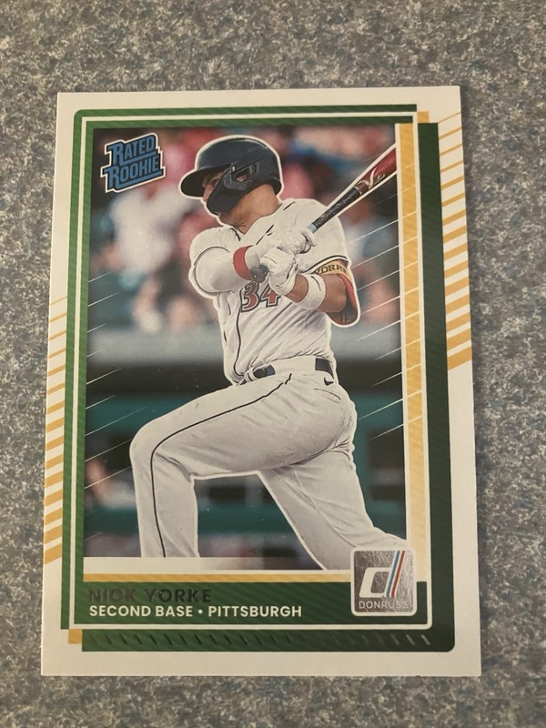 2025 Panini Donruss Baseball Nick Yorke Rated Rookie  #37 Pittsburgh Pirates