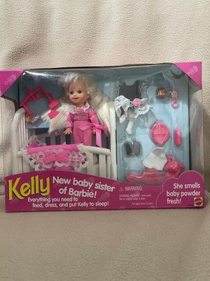 BARBIE - KELLY BABY SISTER OF BARBIE #12489 - Vtg 1994 Mattel MINT