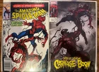 The Amazing Spider-Man #361 Newsstand Variant & #1 Web of Venom Carnage Born