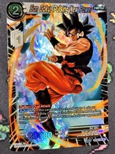 DBS Prismatic Clash - Son Goku, Pulsing New Power BT28-108 SR Foil B28