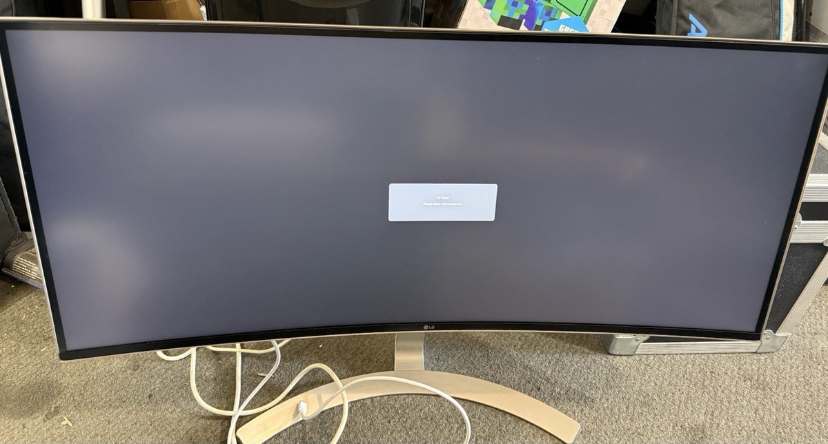 LG Monitor Curved 38UC99-W 38” Local Pickup | eBay
