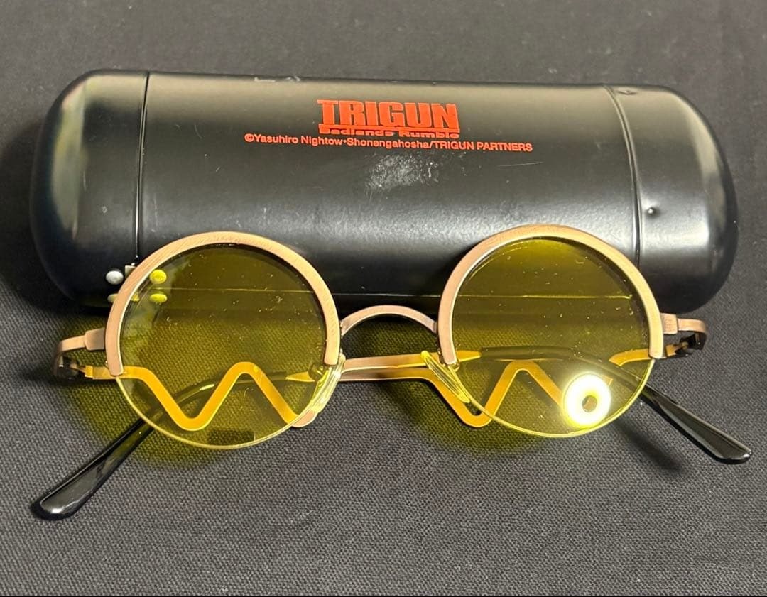 USED] Movic TRIGUN Vash the Stampede Megane glasses Sunglasses