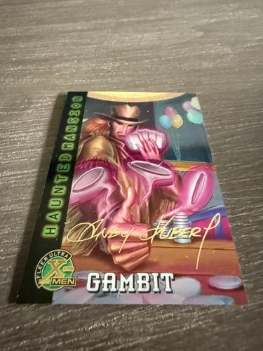 Gambit [Gold Signature] #93 Marvel 1995 Ultra X-Men All Chromium card